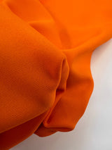 Orange Stretch Knitted Fabric