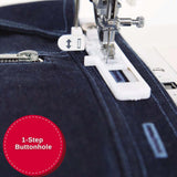 Singer Heavy Duty 4423 Sewing Machine - Heavy Duty Sewing Machine, 97 Stitch Applications, Stainless Steel Bedplate (1 Unit)