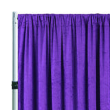 Velvet Backdrop Drape Panel 14 ft x 57 in Victoria Lilac