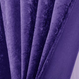 Velvet Backdrop Drape Panel 14 ft x 57 in Regency Purple