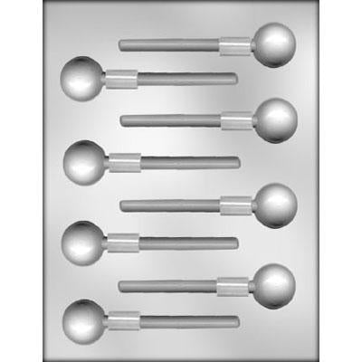 Half Ball Sucker Chocolate Mold