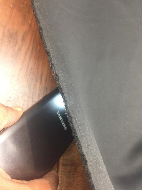 Black Soft Blackout Fabric - Black, 60" Width (1 Yard)
