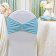 Ruffled Spandex Chair Band Sample