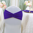 Ruffled Spandex Chair Band Sample