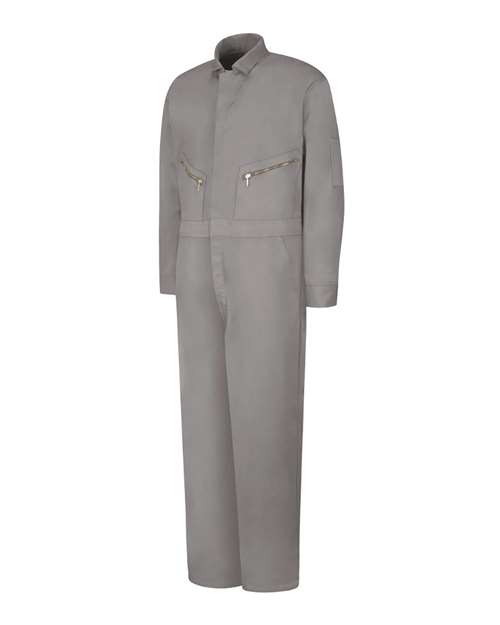 Zip-Front Cotton Coverall