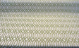 Naxos Chenille Fabric - Green Ivory Geometric, 59" Width (By The Yard)