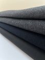 Wool Tweed Gray Black