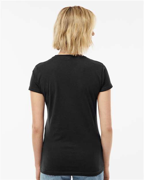 Tultex® Women's Fine Jersey Slim Fit Crew Neck Short Sleeve T-Shirt