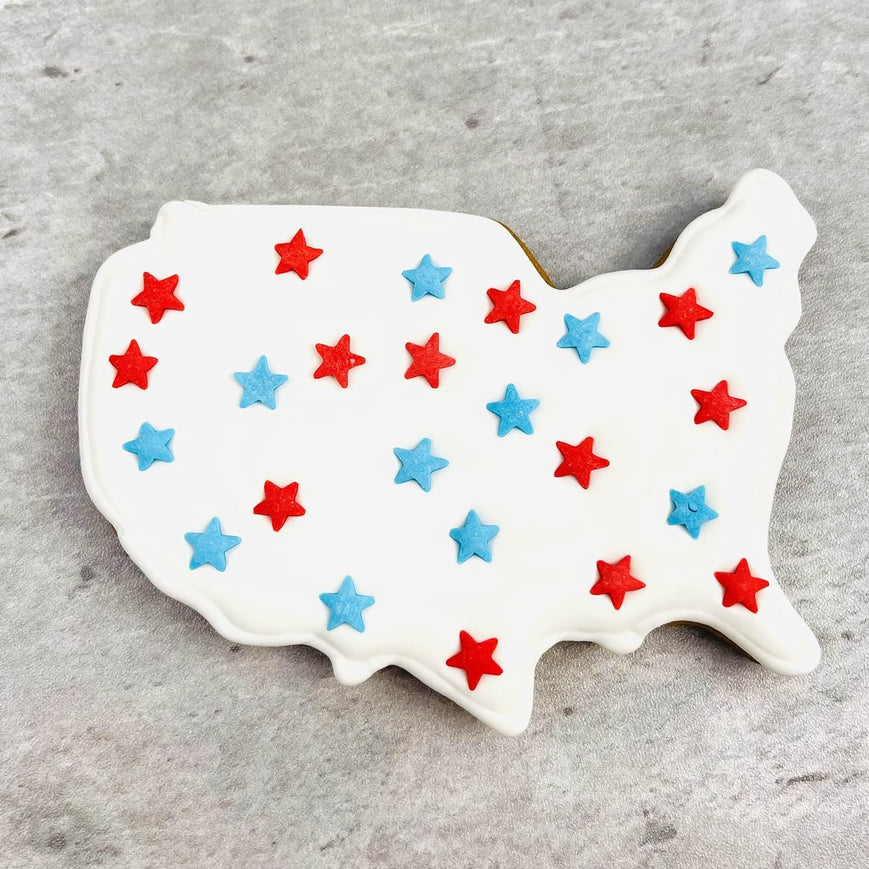 Ann Clark USA Map Cookie Cutter 4"