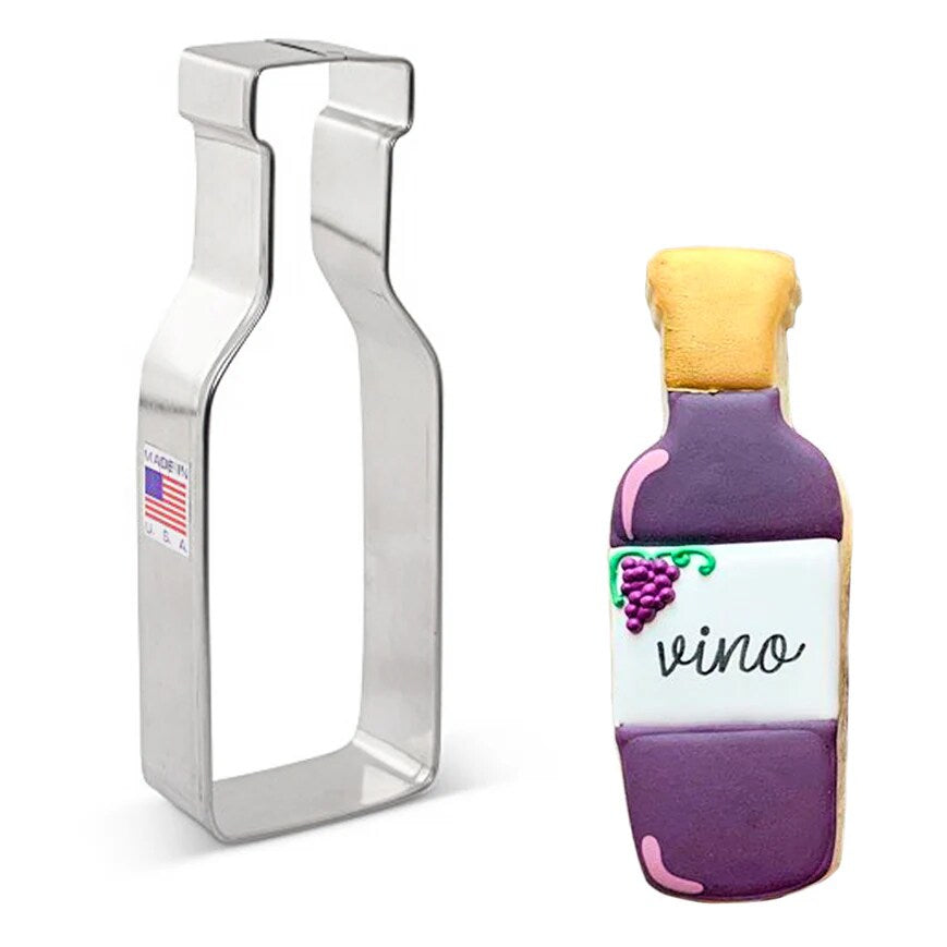 Ann Clark Wine Bottle Cookie Cutter