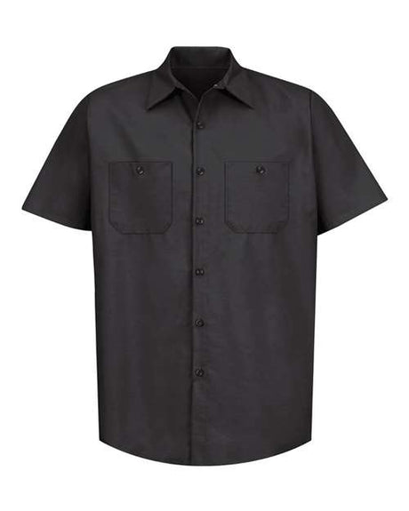 Red Kap Men's Tall Industrial Short Sleeve Work Shirt