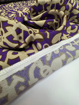 Viscose Staple Abstract Print Fabric