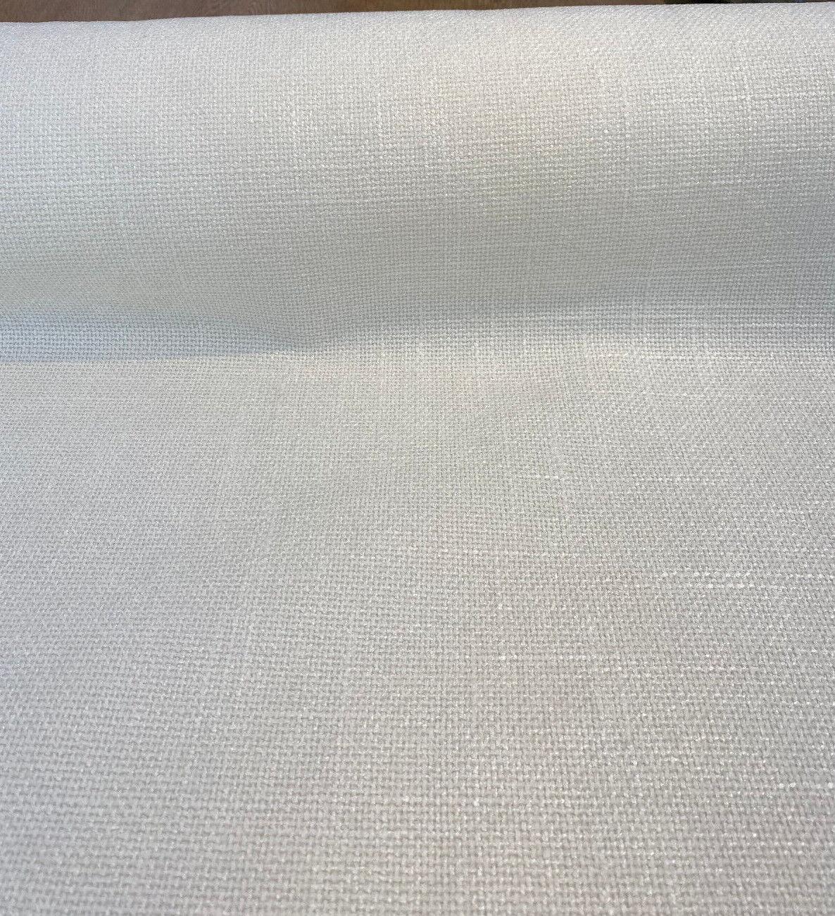 Mixology Chenille Fabric - Cream Upholstery, 56" Width (1 Yard)