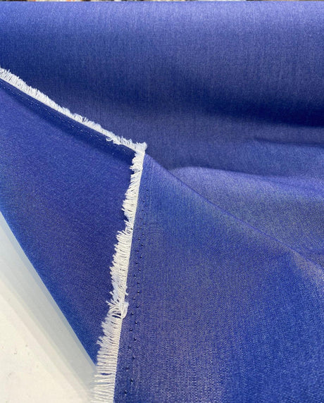 Sunbrella Sunbrella Acrylic Fabric - Dark Blue Denim, Woven, 54" Width (1 Yard)