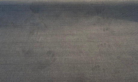Penelope Chenille Fabric - Charcoal Gray, 55" Width, Railroaded (1 Yard)