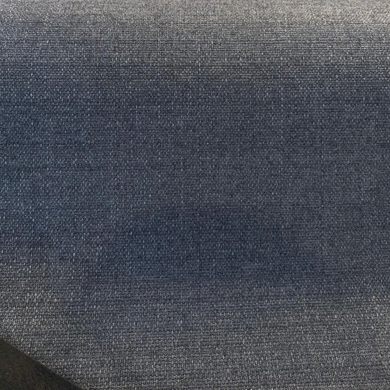 Penelope Chenille Fabric - Charcoal Gray, 55" Width, Railroaded (1 Yard)