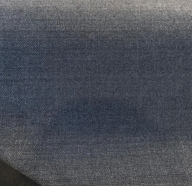 Penelope Chenille Fabric - Charcoal Gray, 55" Width, Railroaded (1 Yard)
