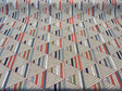 Waverly Flagship American Contemporary Embroidered Fabric - American Flag Inspired Contemporary Geometric, 55" Width (1 Yard)