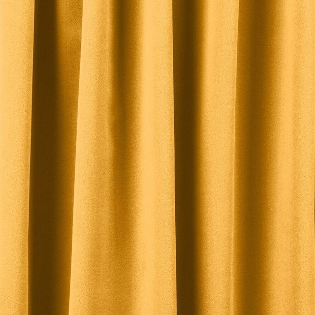 13 Oz Apollo Gold Velour Velvet FR Fabric - Gold, 54" Width (1 Yard)