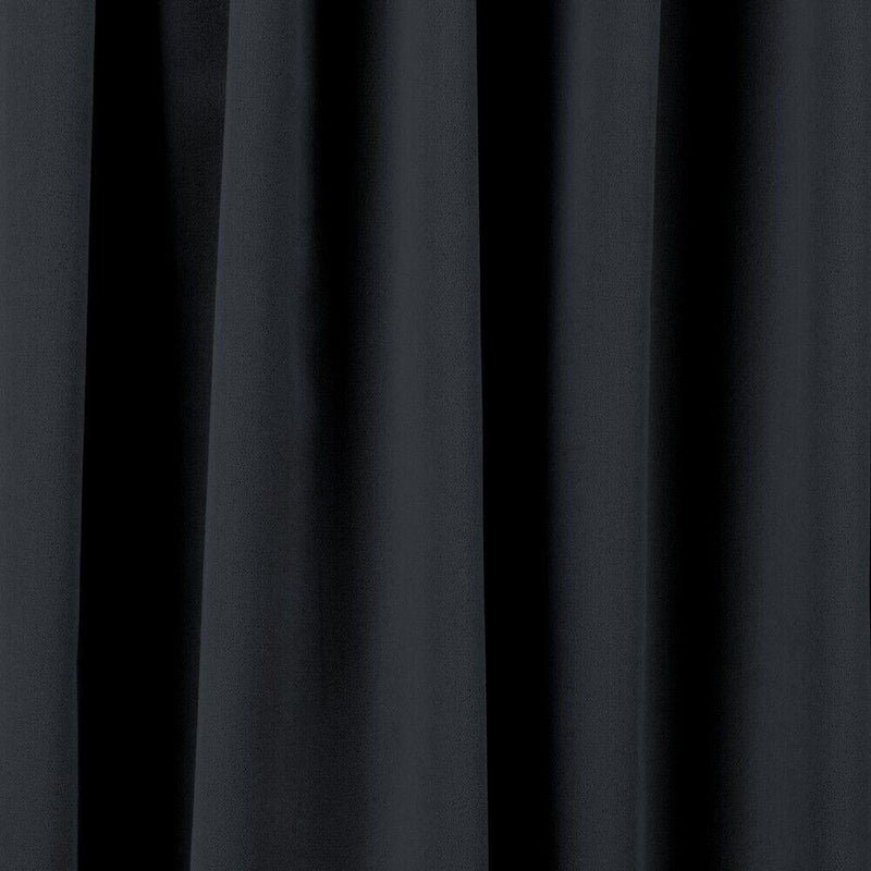 Apollo Black Velour Velvet IFR Fabric - Black, 54" Width (1 Yard)