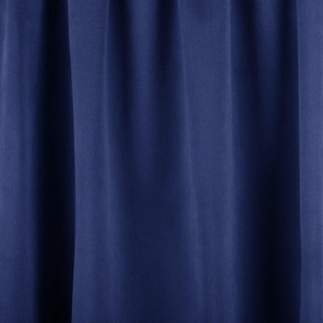 Marvel Velour Cotton Velvet Fabric - Bermuda Blue, 54" Width, FR, Wrinkle Resistant (By The Yard)