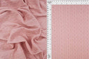 1 Yard Cable Knit Jacquard Sweater Fabric, Heavyweight Stretch Knit 58/60" Wide