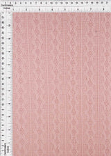Jacquard Cable Knit Sweater Fabric