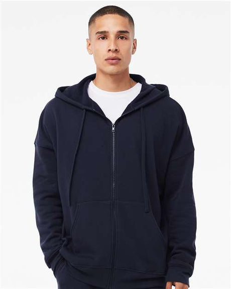 BELLA + CANVAS® Sponge Fleece DTM Full Zip Hoodie