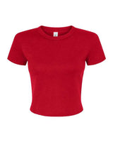 BELLA + CANVAS® Women's Micro Rib Short Sleeve Baby Tee