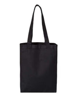 Q-Tees 12L Gusseted Heavy Cotton Canvas Shopping Bag