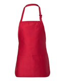 Full-Length Apron with Pouch Pocket
