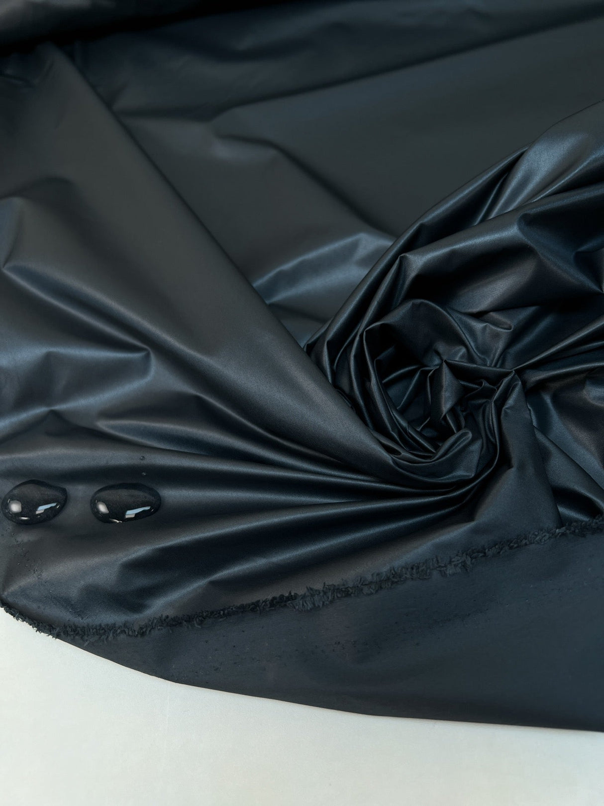 Italian Polyester Jacket Fabric Gray Green