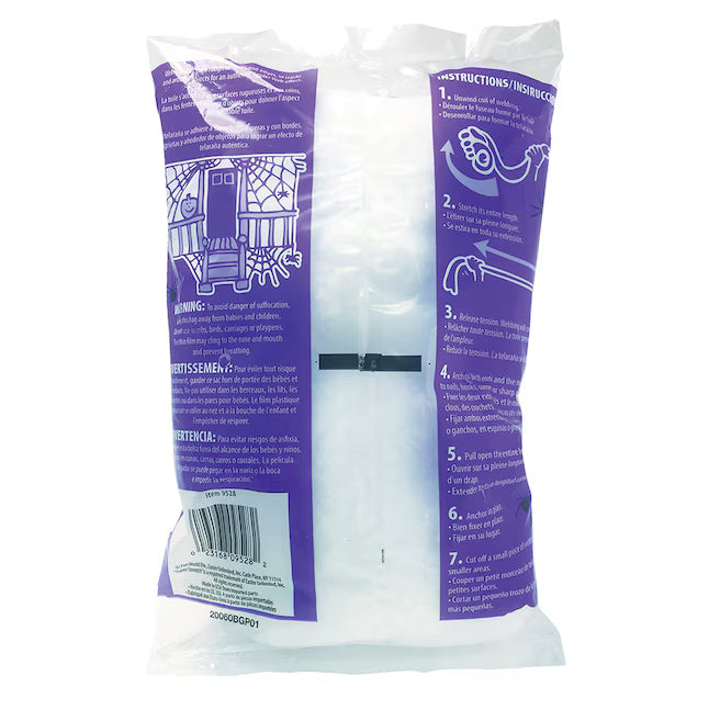 Fun World 400 Sq Ft Super Stretch Spider Web