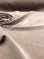 Crescent Polyester Velvet Fabric - Taupe, Woven And Dyed, 54" Width, 20 Oz Per Linear Yard (1 Yard)