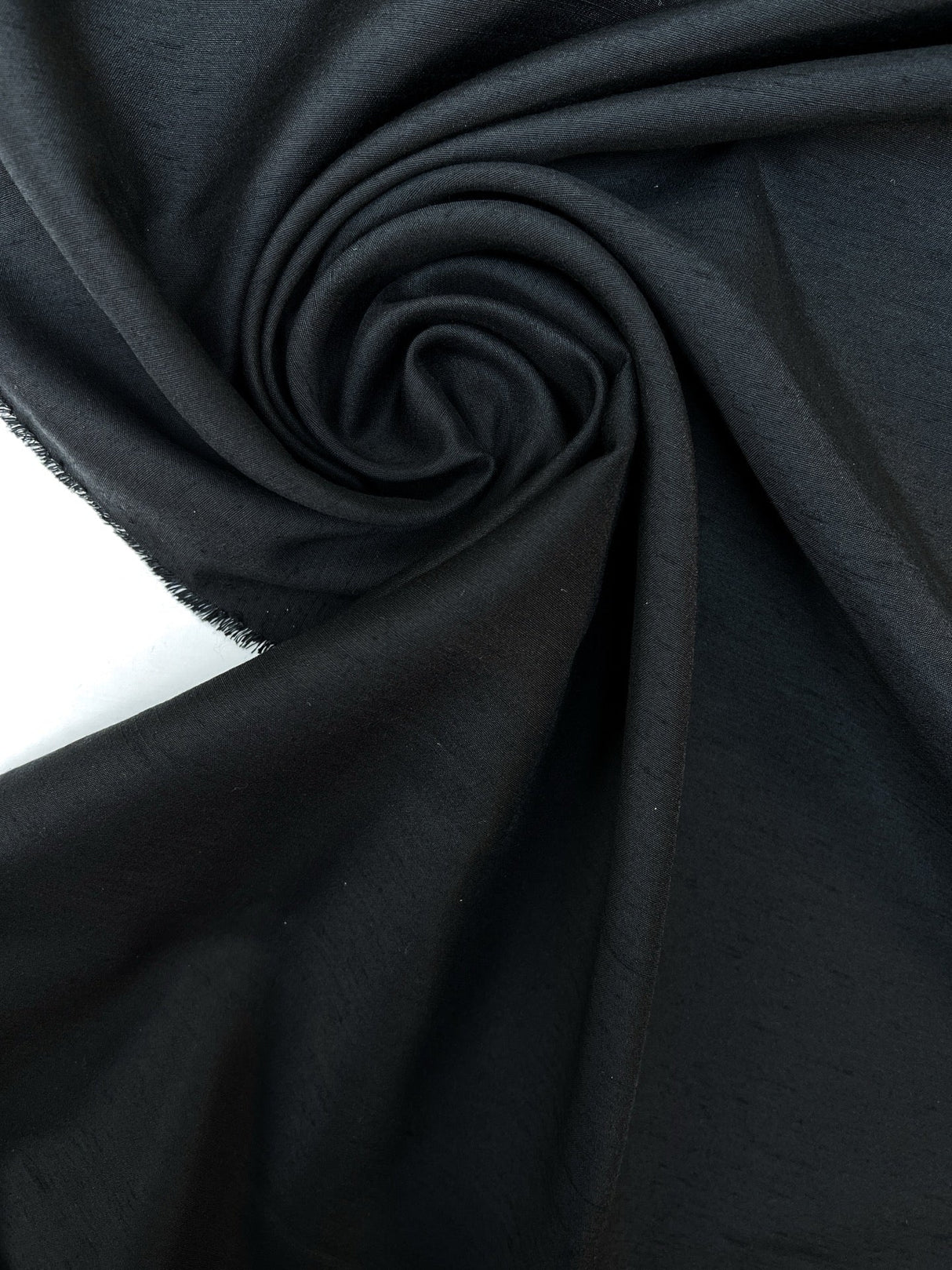 Black Viscose Sateen