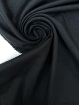 Black Viscose Sateen