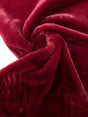 Red Faux Fur Pile Fabric