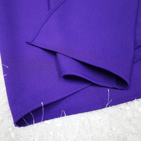 Square Polyester Table Overlay Topper 72x72 Regency Purple