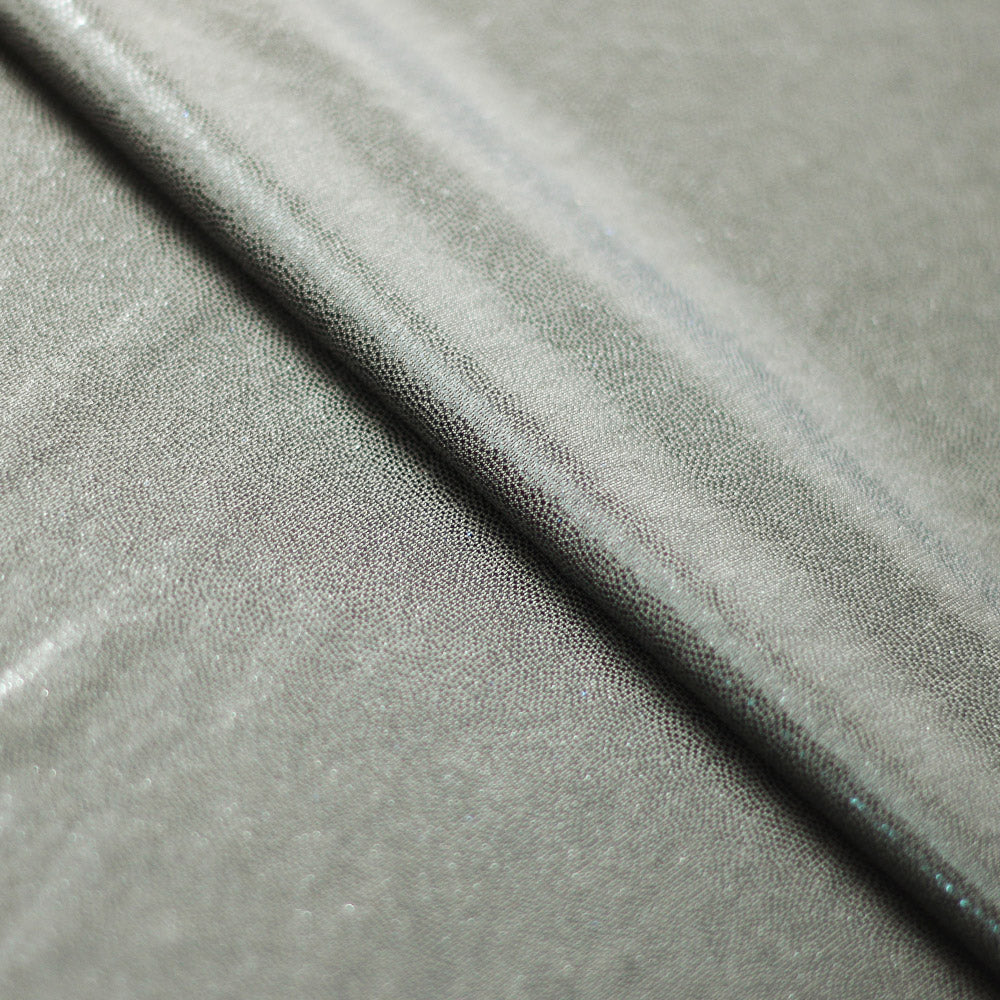 Shimmer Matrix Polyester Spandex Fabric - Multiple Colors, Solid Hologram, 58/60" Width, 200 GSM (1 Yard)