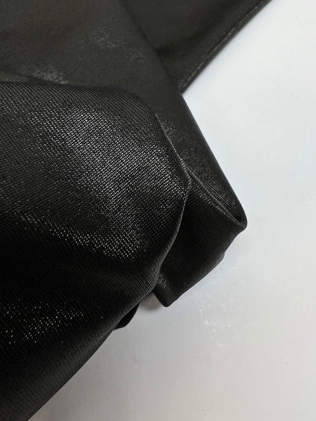 Viscose Knit Moiré Silver Black Stretch