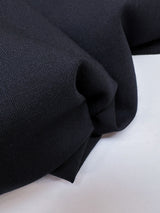 Wool Polyester Suiting Blue Black