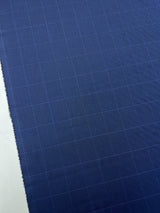 Polyamide Blend Striped Checked Fabric