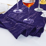 Velvet Table Runner 13x108 Regency Purple