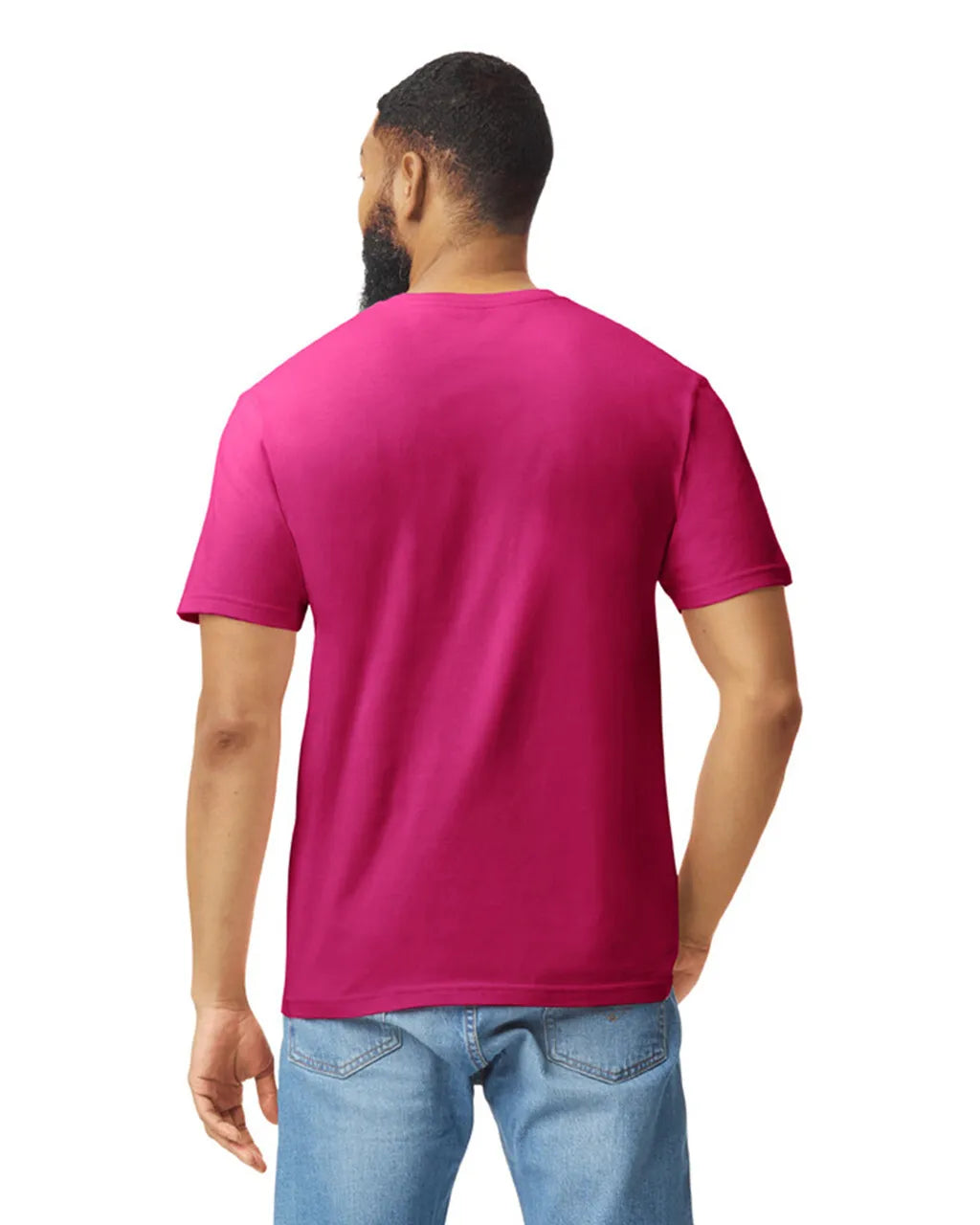Gildan 64000 Softstyle Cotton Fabric - Cardinal Red, Modern Classic Fit, Short Sleeve (1 Piece)
