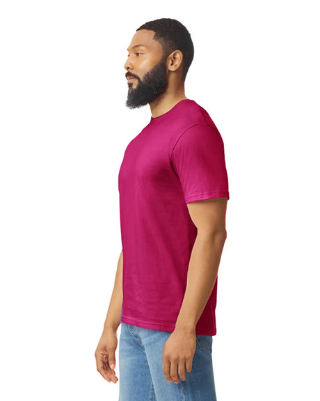 Gildan 64000 Softstyle Cotton Fabric - Cardinal Red, Modern Classic Fit, Short Sleeve (1 Piece)