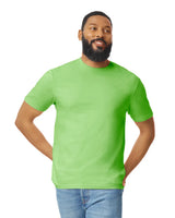 Gildan 64000 Softstyle Cotton Fabric - Lime, Modern Classic Fit, Short Sleeve (1 Unit)