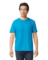 Gildan 64000 Softstyle Cotton Fabric - Sapphire, Modern Classic Fit, Short Sleeve (1 Piece)