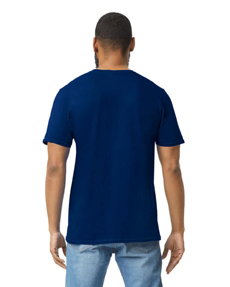 Gildan 64000 Softstyle Cotton Fabric - Navy, Modern Classic Fit, Short Sleeve (1 Piece)