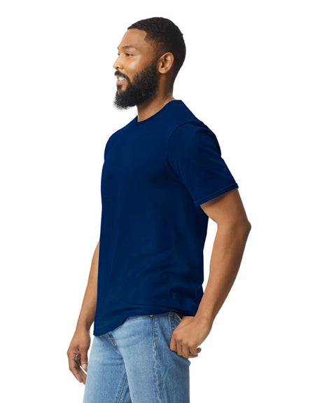 Gildan 64000 Softstyle Cotton Fabric - Navy, Modern Classic Fit, Short Sleeve (1 Piece)