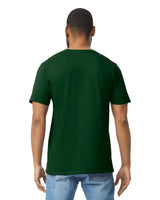 Gildan 64000 Softstyle Cotton Fabric - Forest Green, Modern Classic Fit, Short Sleeve (1 Piece)